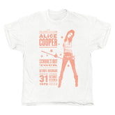 Alice Cooper - Vintage Detroit - White Vintage T-shirt